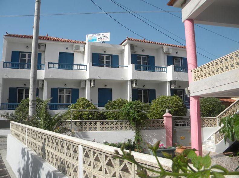 Ostria Eressos Rooms สกาลา เอเรโซ ภายนอก รูปภาพ
