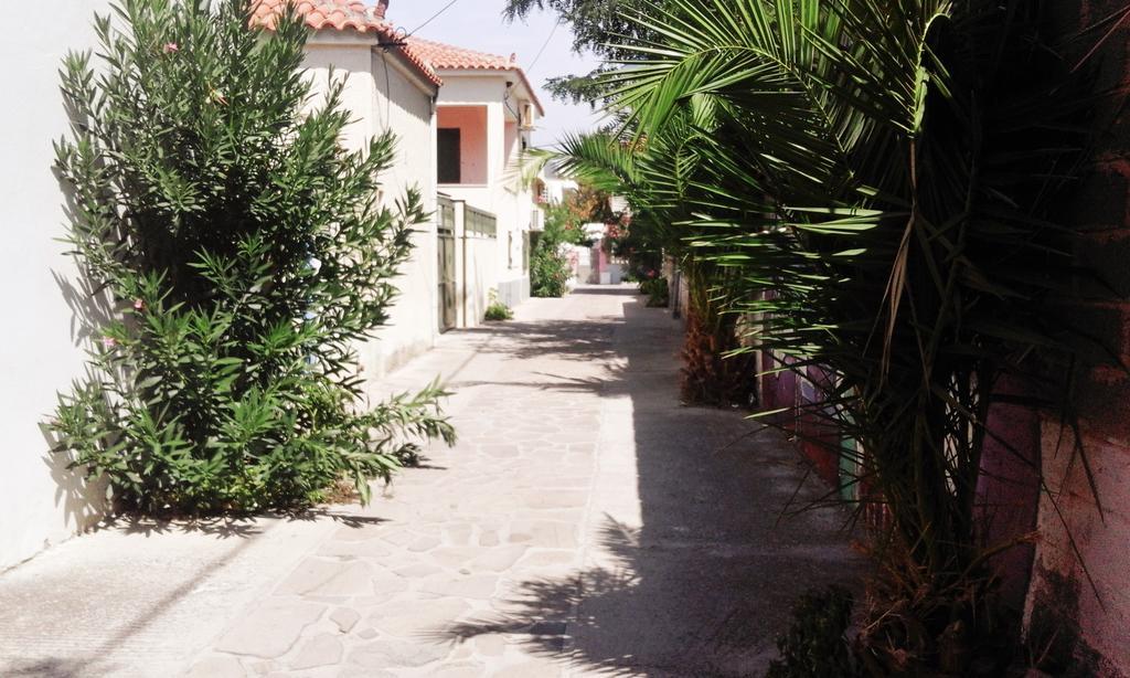 Ostria Eressos Rooms สกาลา เอเรโซ ภายนอก รูปภาพ