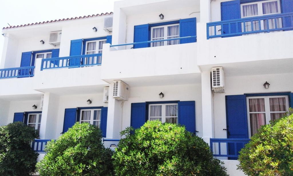 Ostria Eressos Rooms สกาลา เอเรโซ ภายนอก รูปภาพ